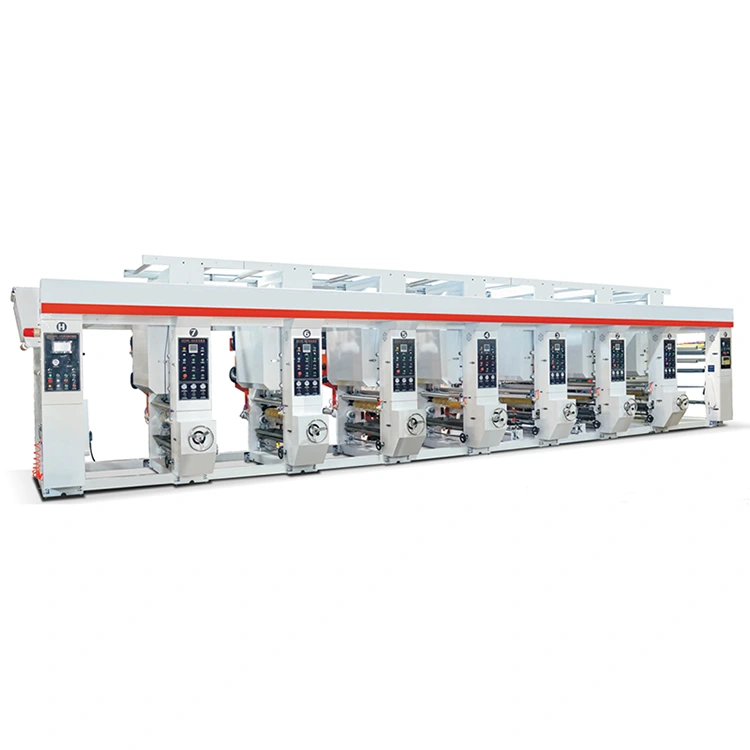 Μηχάνημα εκτύπωσης μελάνης Gravure 7 χρωμάτων