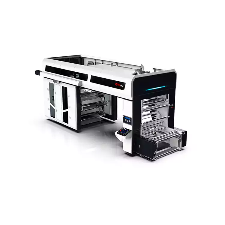 Μηχανήματα εκτύπωσης Central Drum Flexographic 6 Color Plastic Flexo