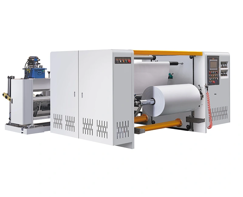 Μηχανή κοπής και επανατύλιξης με ηλεκτρονικό υπολογιστή